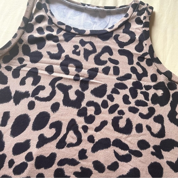 BomBom Leopard Print Women's Tank Top - Picture 2 of 5